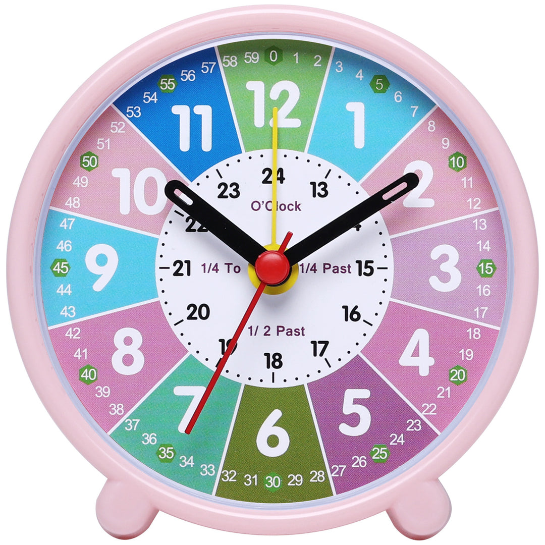 Table clock with bright colors Bowlift