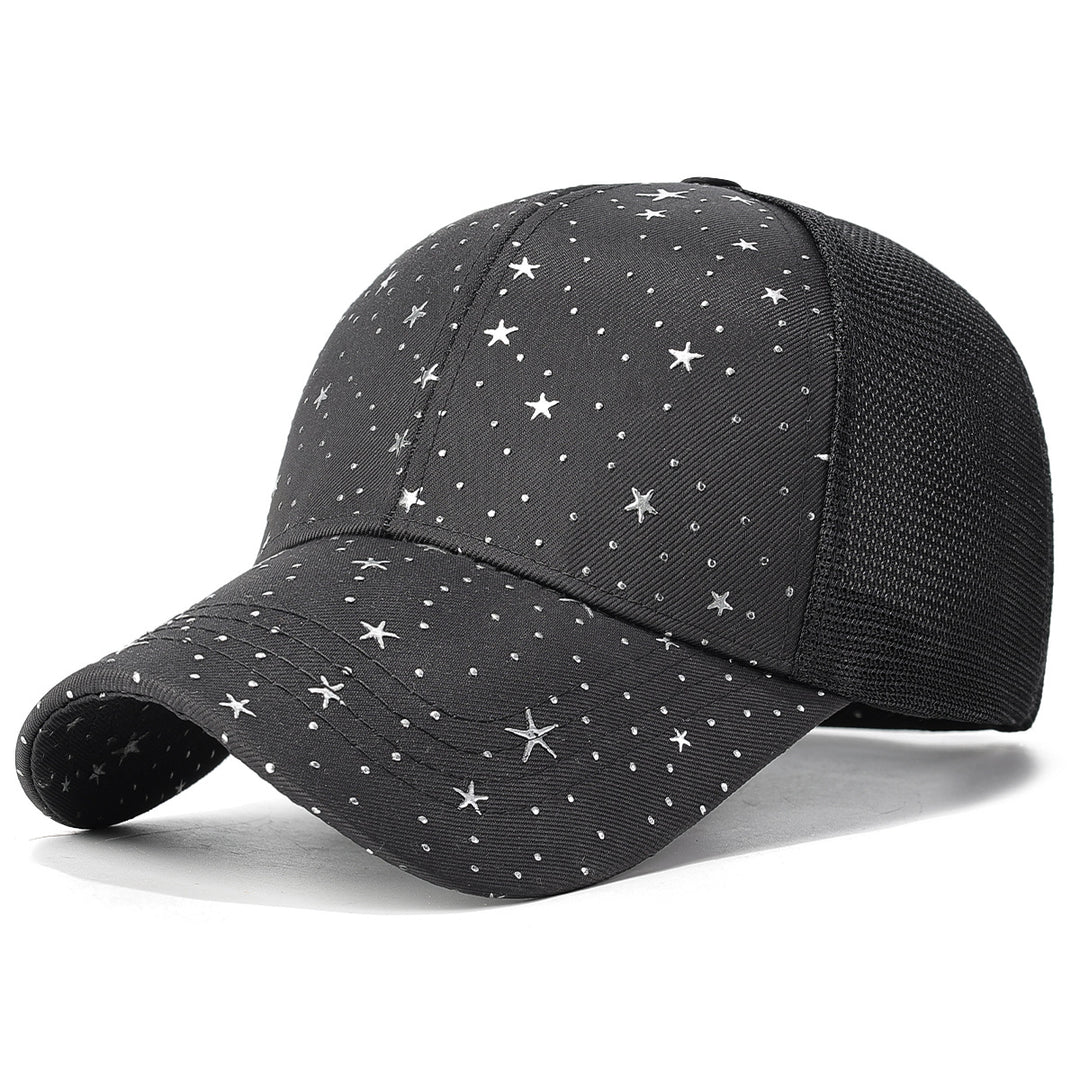 Women's Star-Embellished Activewear Cap Bowlift