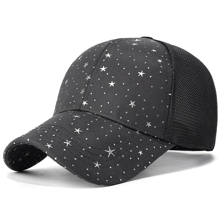 Women's Star-Embellished Activewear Cap Bowlift