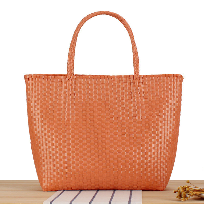 Stylish Beach Bag Made of High-Quality Woven Material Bowlift