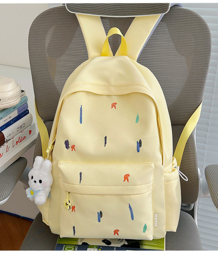 Embroidered Lightweight Backpack