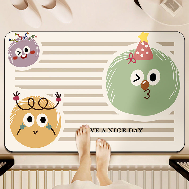 Playful Cookie-Themed Area Mat