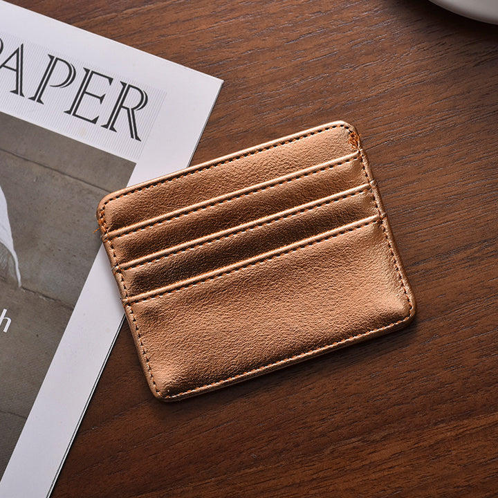 Minimalist Leather Cardholder Bowlift