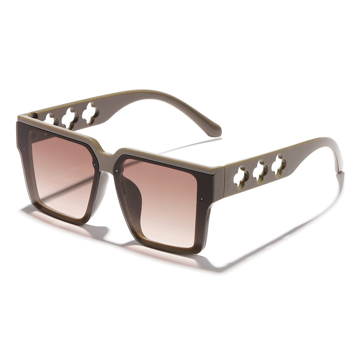 Women's fashionable square sunglasses with unique design Bowlift