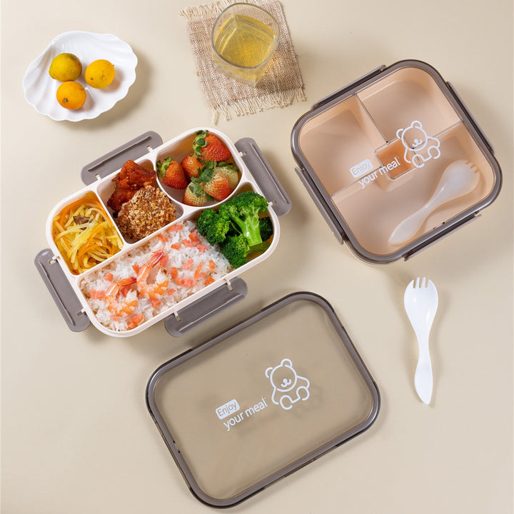 Multi-Compartment Bento Storage Box