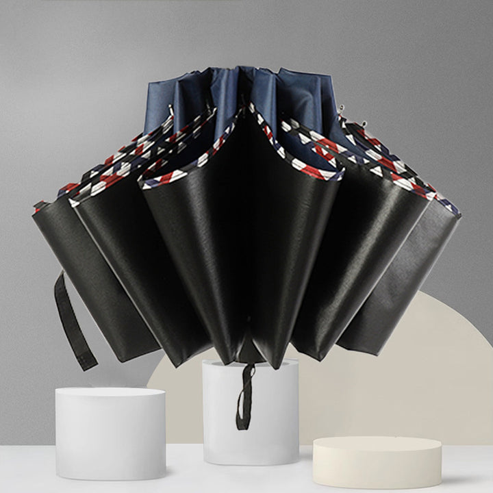 Ladies' umbrella with durable wind protection system Bowlift