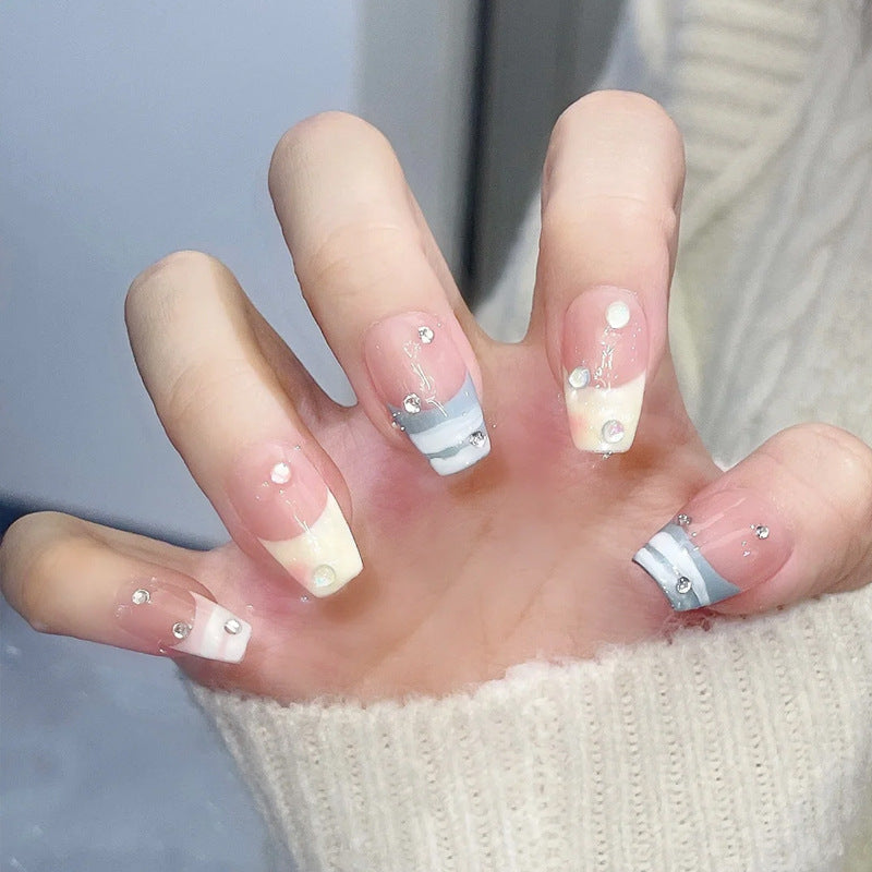 Acrylic Stiletto Press-On Nails Bowlift