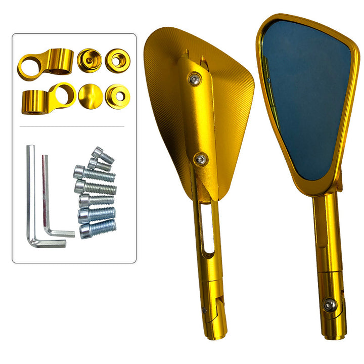 Adjustable Sport Motorcycle Rearview Mirrors Bowlift