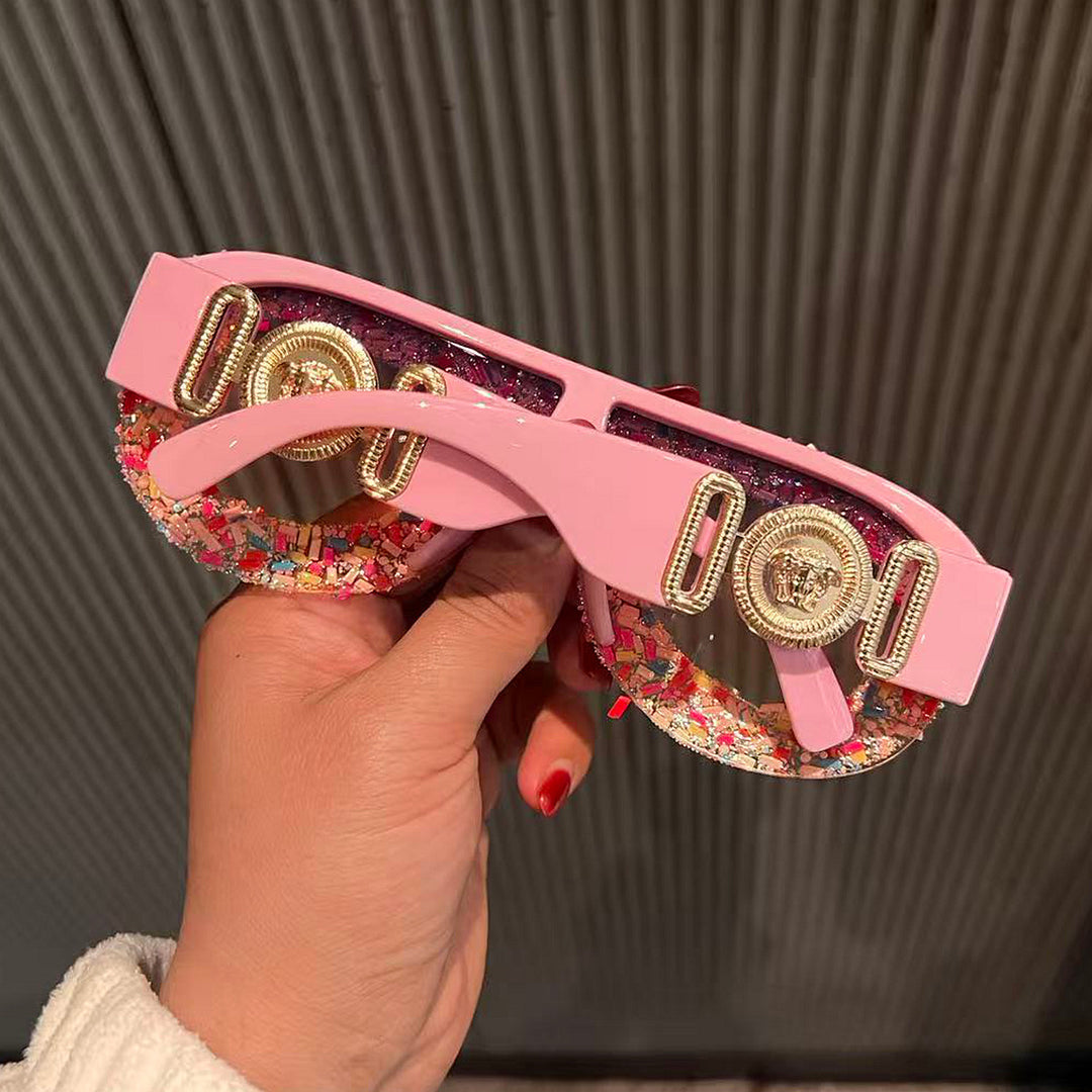 Women's trendy sunglasses with creative icing design Bowlift