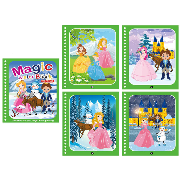 BowLift | Magical Water Coloring Book for Kids