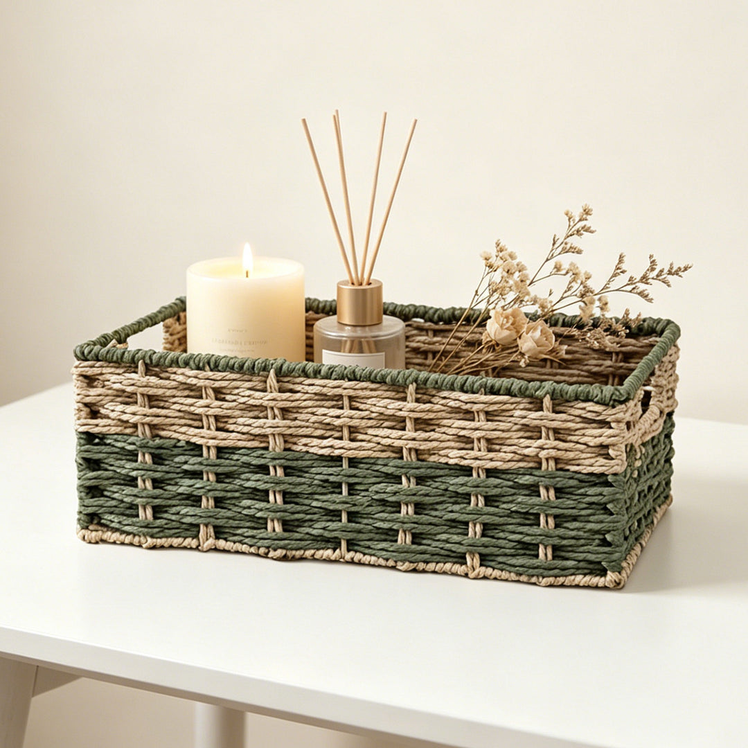 Handcrafted storage basket in natural design Bowlift