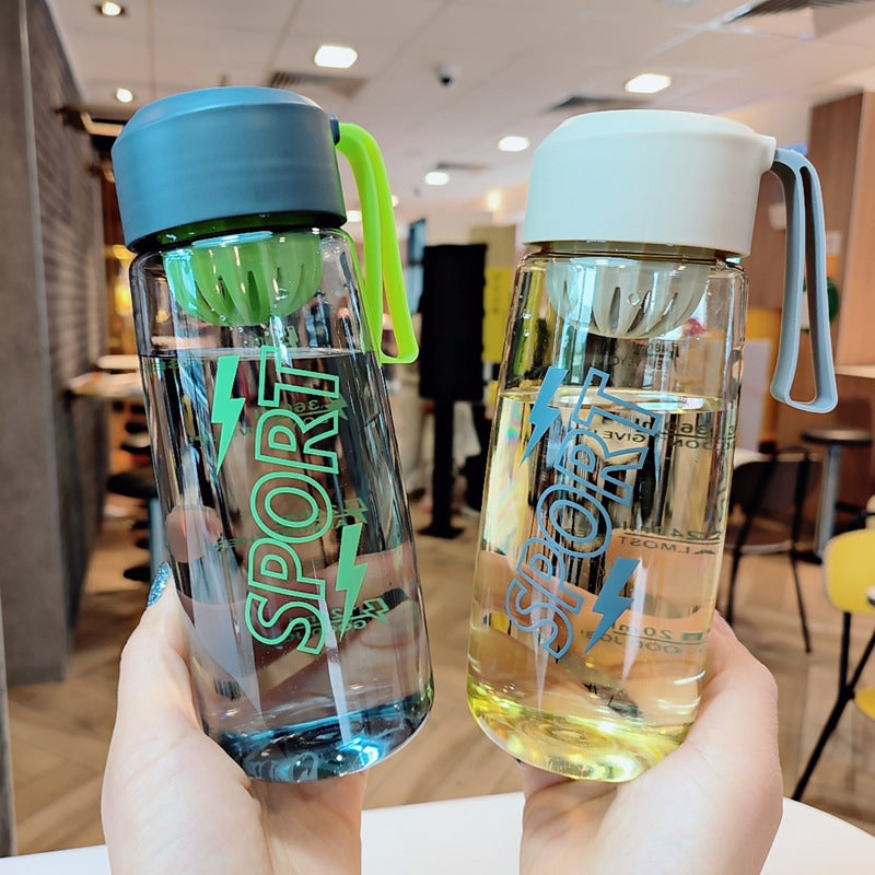 Women's Multifunctional Sport Water Bottle with Fruity Infuser Bowlift