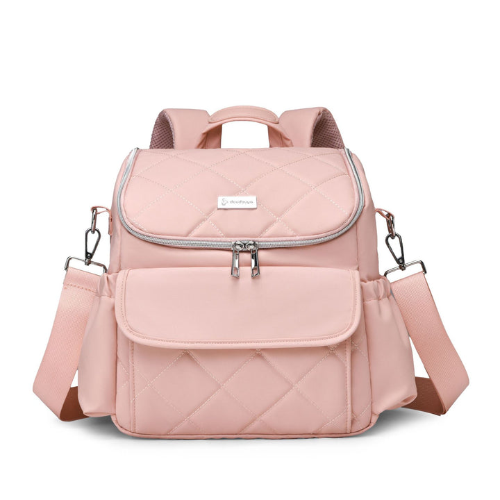 Elegant Quilted Travel Backpack Bowlift