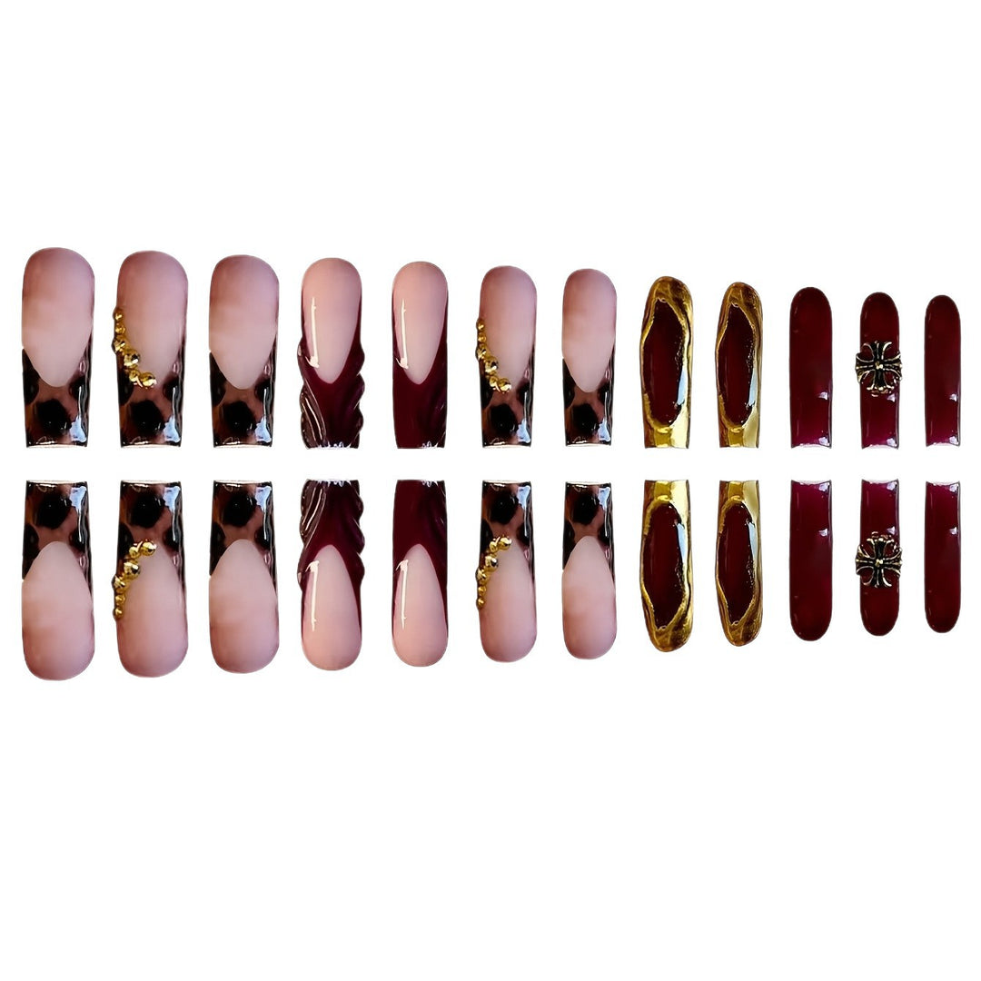 Glamorous Stiletto Press-On Nail Art Set Bowlift