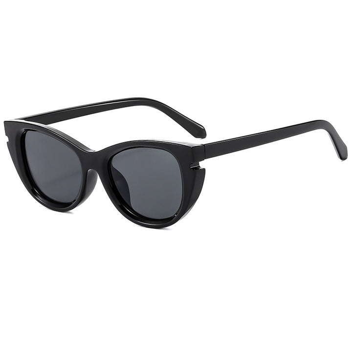 Women's Cat-Eye Sunglasses with Durable Plastic Frame Bowlift