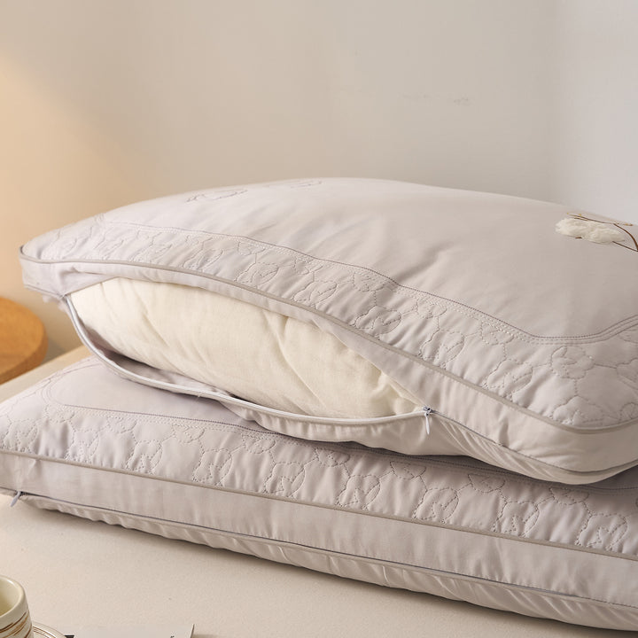 Premium Cotton Pillow Mattress Protector Bowlift
