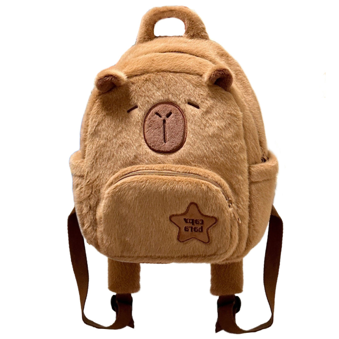 Plush Backpack in Bear Style Bowlift