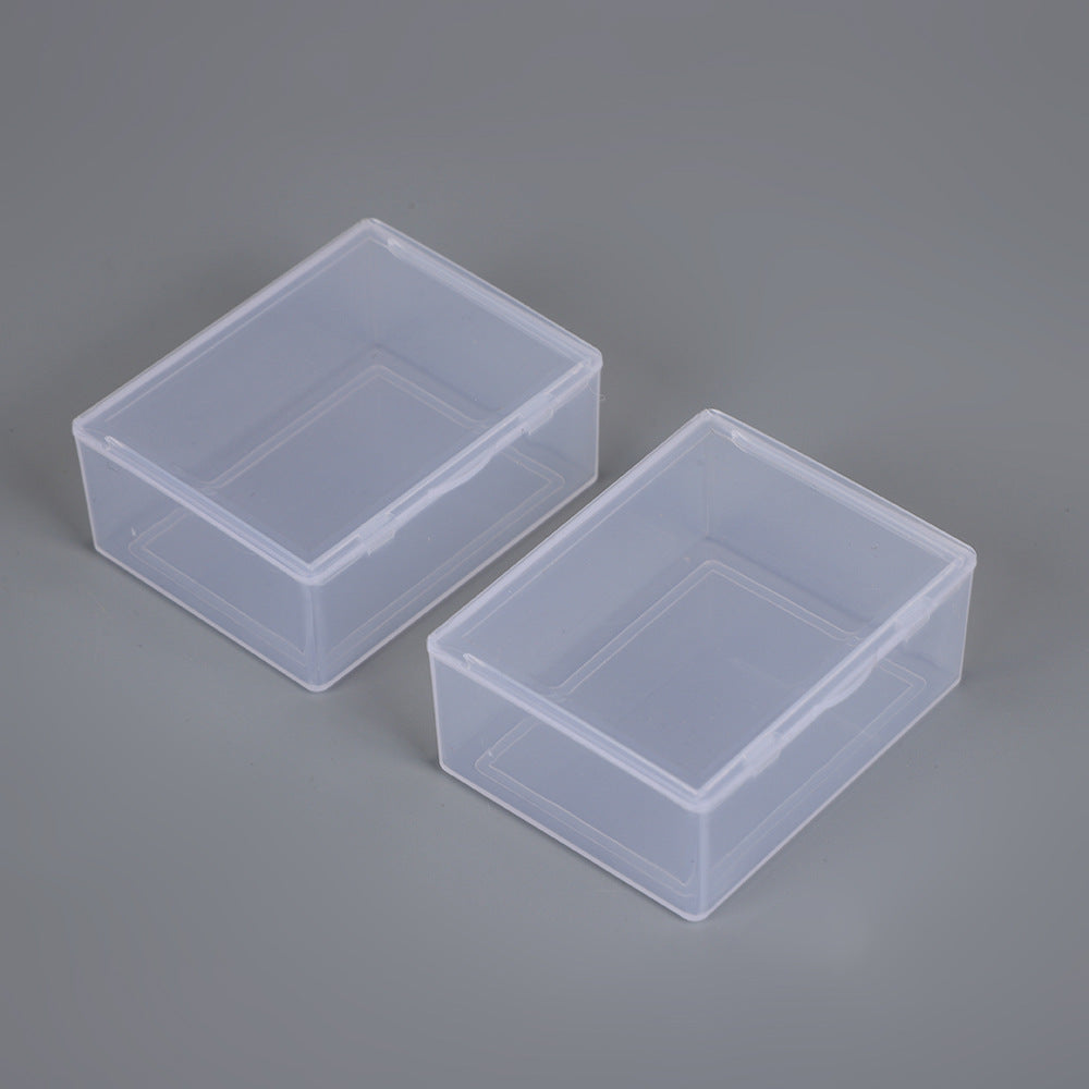 Transparent Craft Supply Storage Box Bowlift