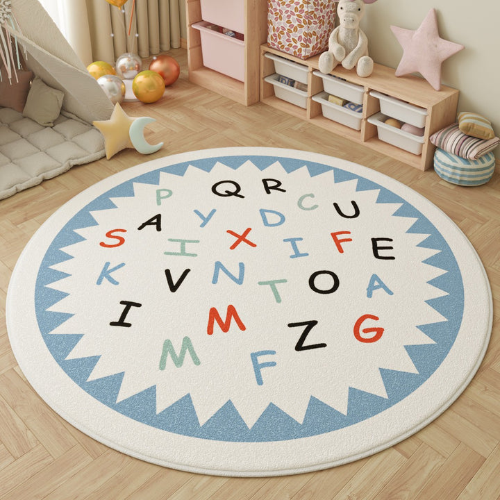 Playful Dinosaur-Themed Area Rug