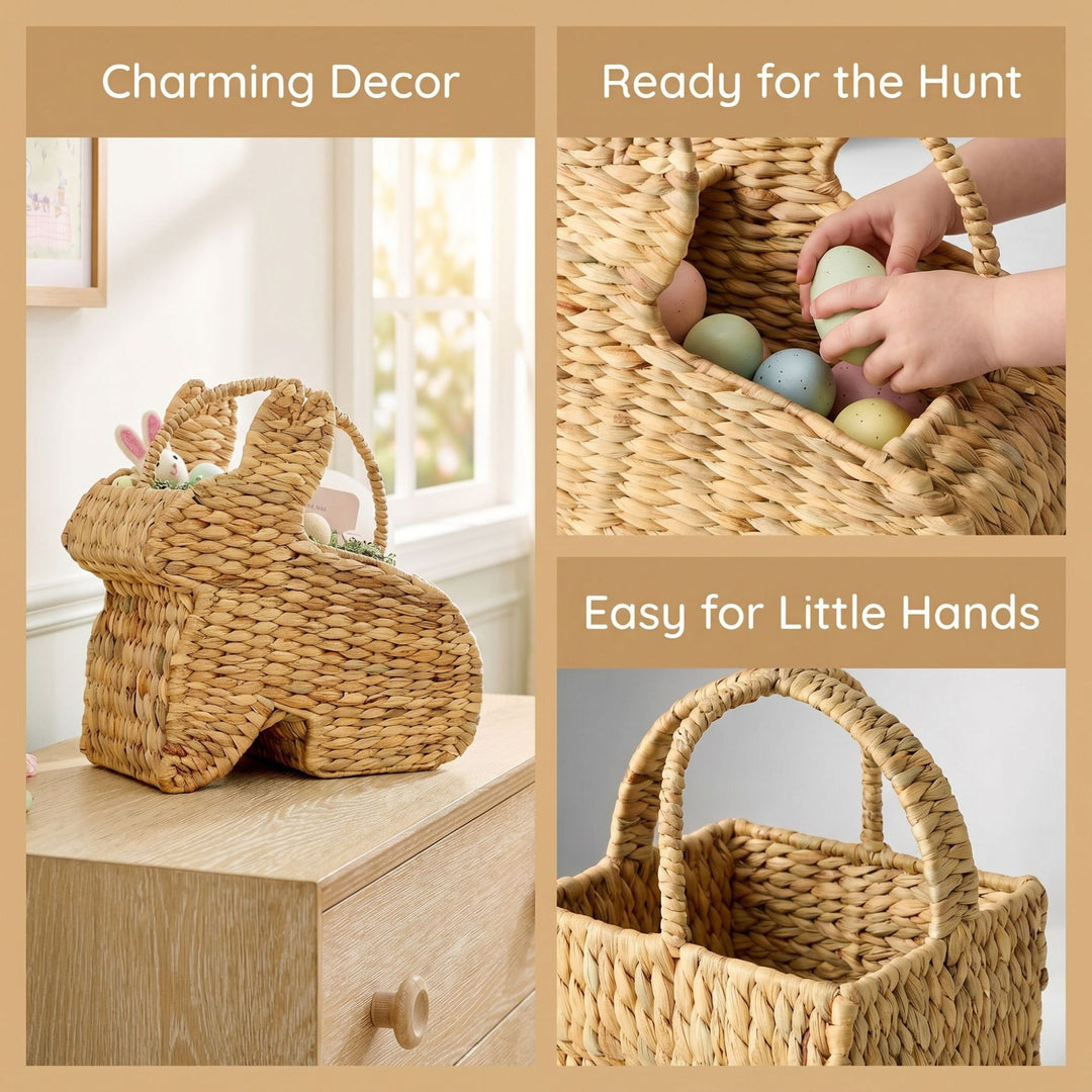 Playful Easter basket in bunny design Bowlift