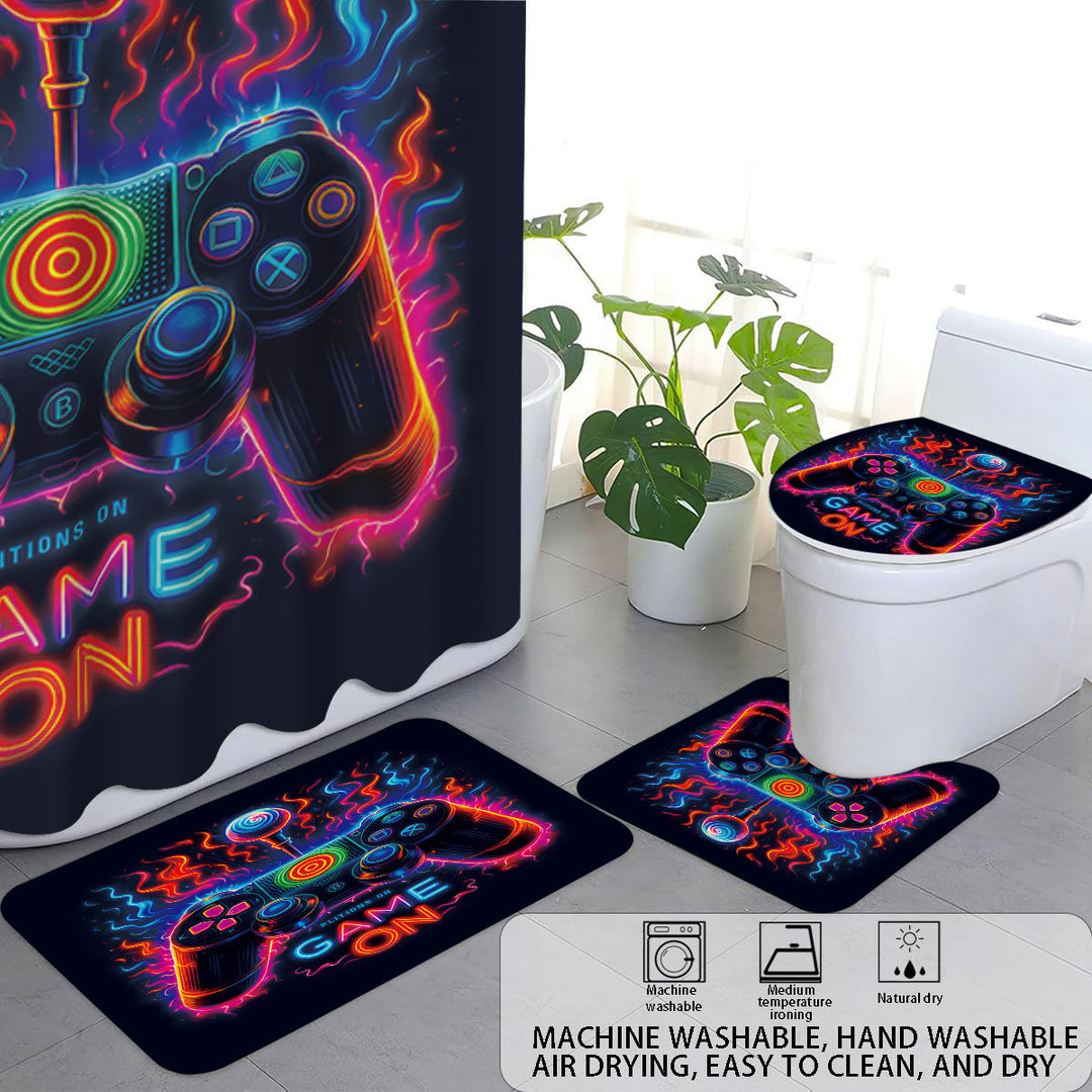 Digital Dragonfly-Themed Bathroom Set Bowlift