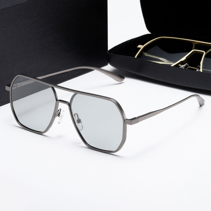Women's innovative fashionable sunglasses with rectangular frame Bowlift