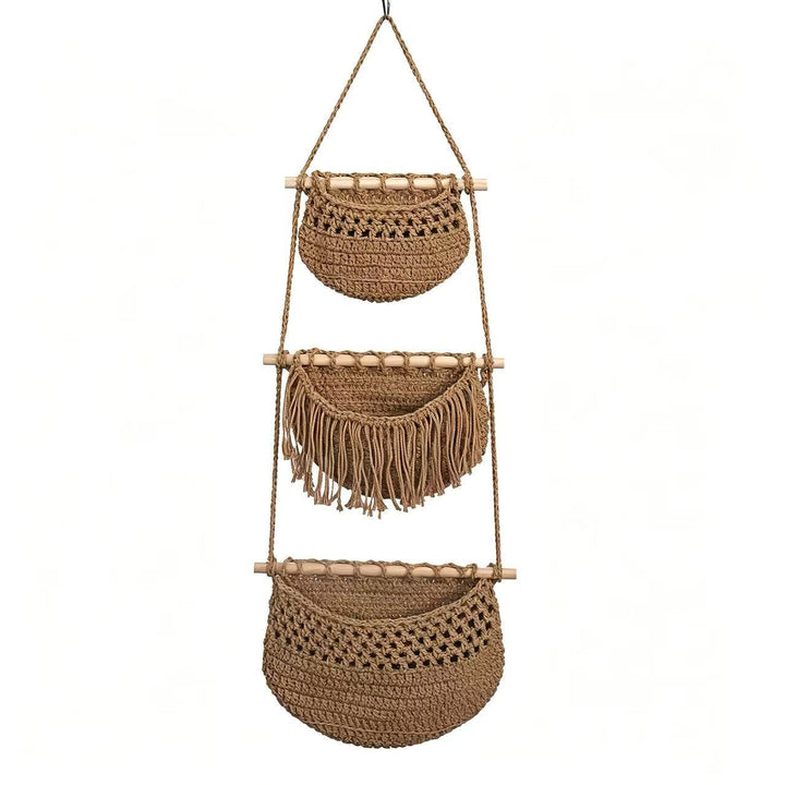 Handcrafted Macrame Wall Planter