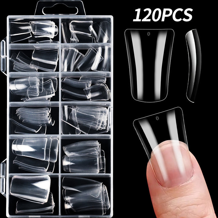 Premium Clear Nail Tip Set Bowlift