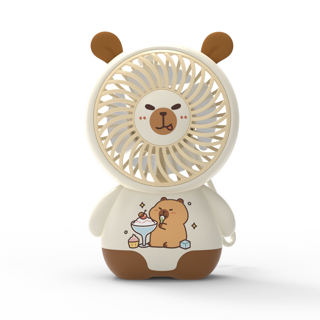 Women's creative mini toy fan Bowlift