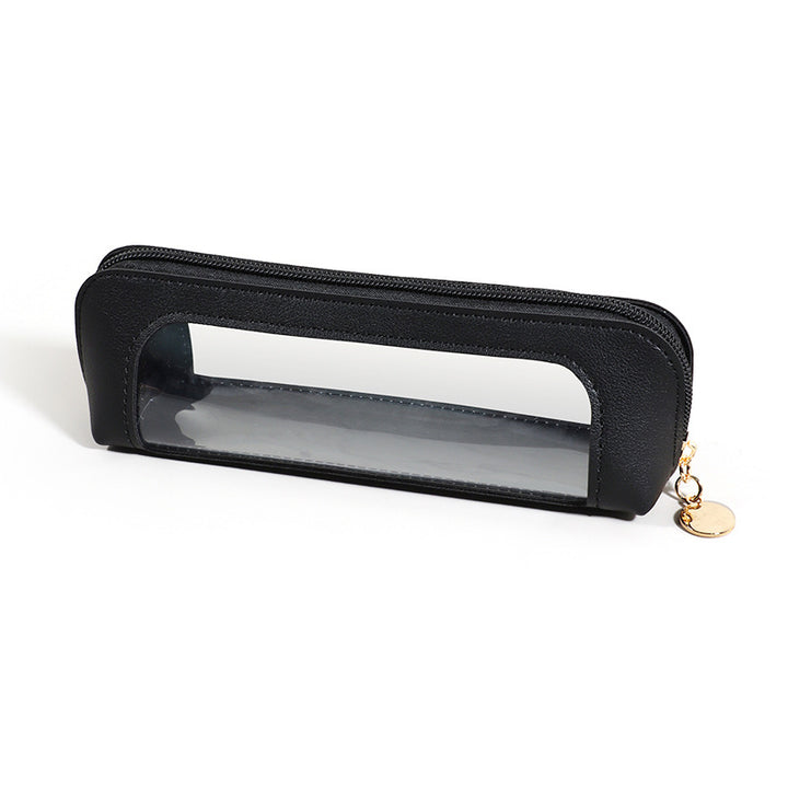 Stylish Leather Pencil Case Bowlift