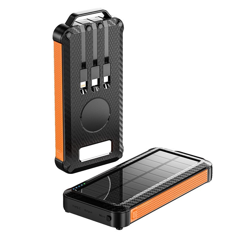 Solar Powerbank with Wireless Charging Technology Bowlift