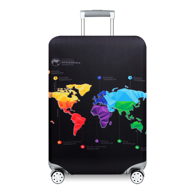 Artistic Travel Hard Shell Suitcase Bowlift