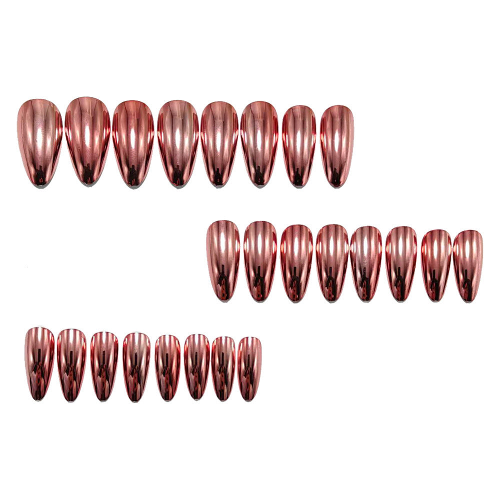 High-gloss artificial nails in modern design Bowlift
