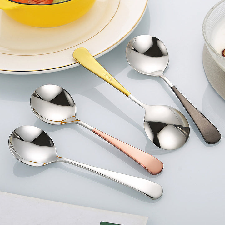 More elegant and ergonomic spoon with polished surface Bowlift