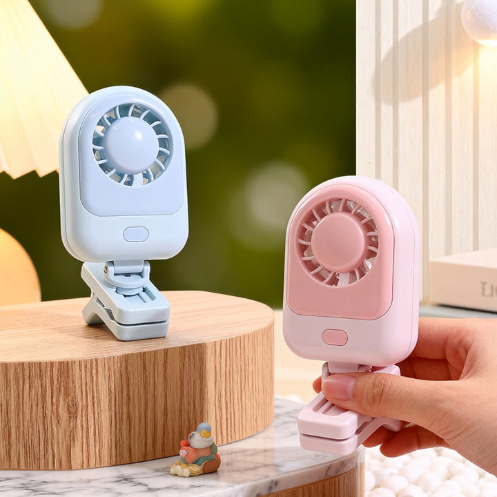 Ladies Multifunctional Clip Fan with Adjustable Tilt Angle Bowlift