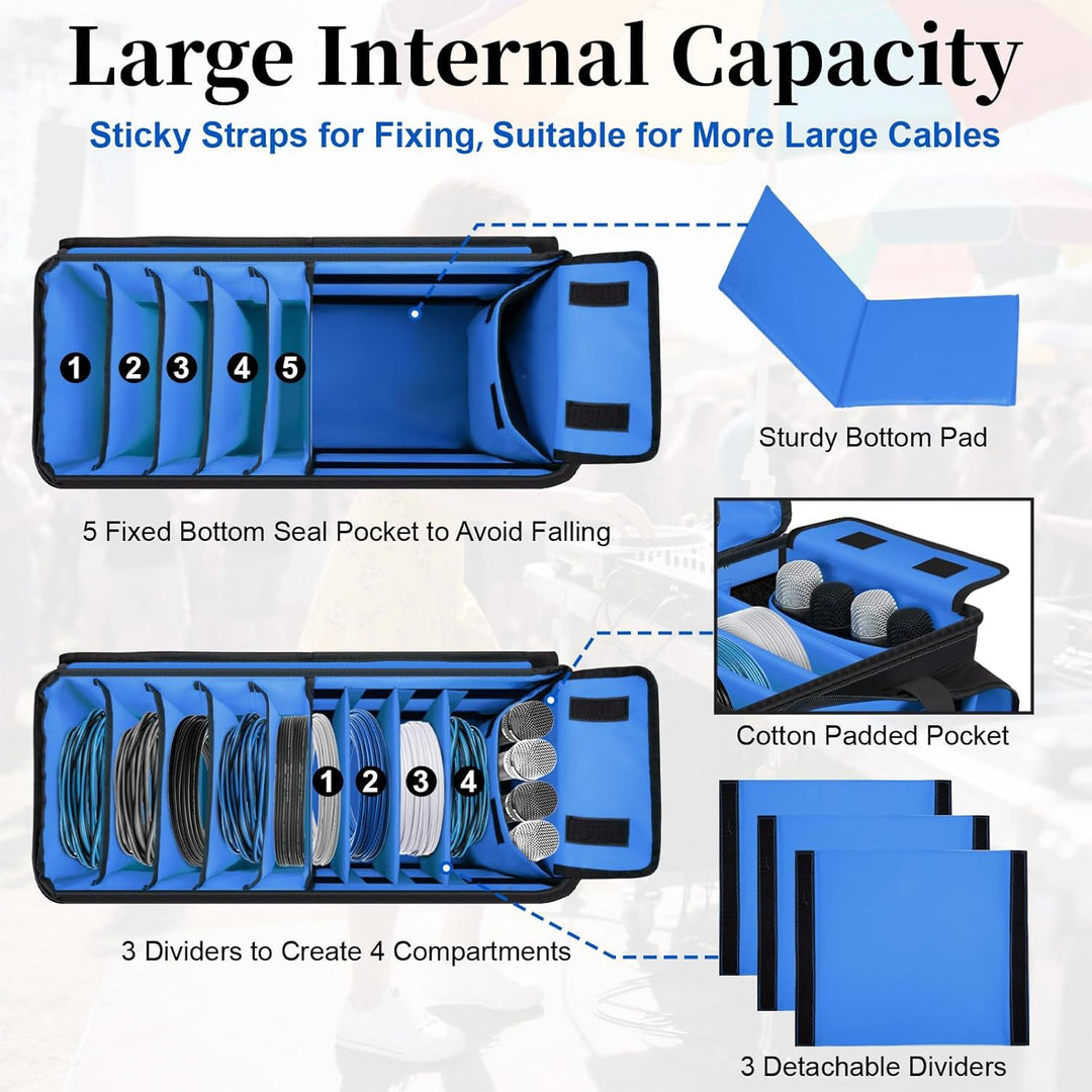 Multifunctional Cable Organizer Bag Bowlift