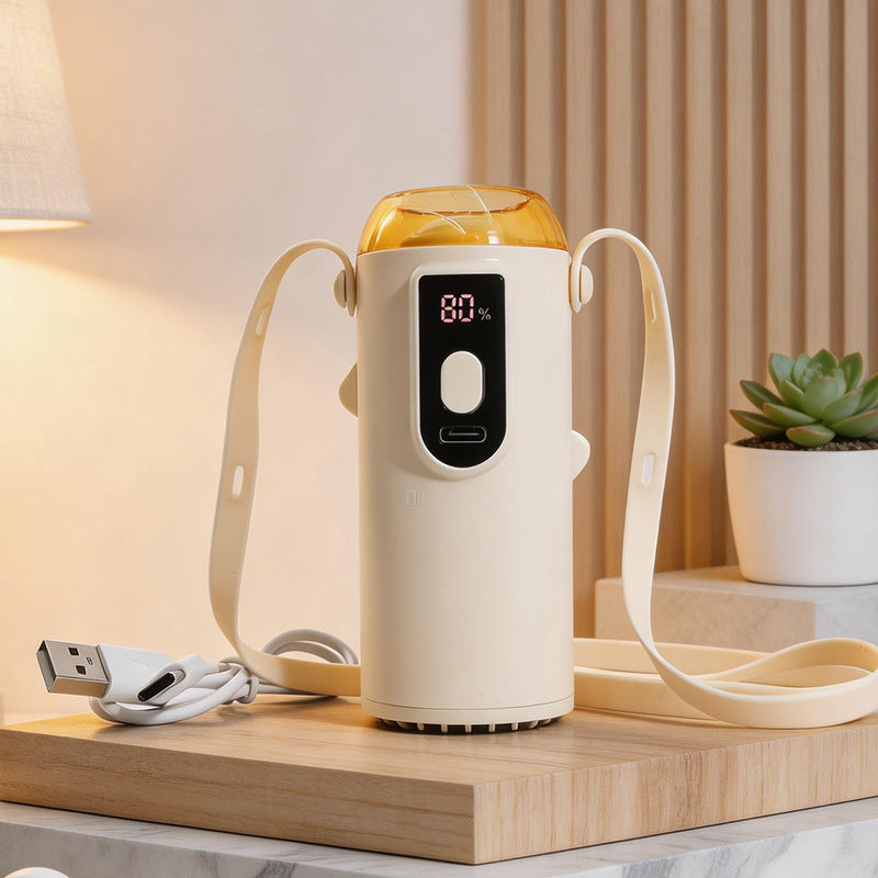 Ladies Portable Mini Hydration Fan with Water Mist Bowlift