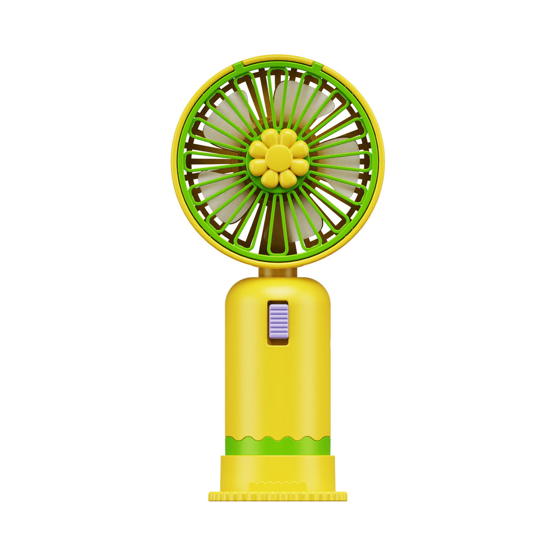 Unisex Portable Mini Fan with Ergonomic Design and USB Connection Bowlift