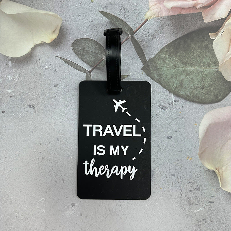 Personalized Message Luggage Tag Bowlift