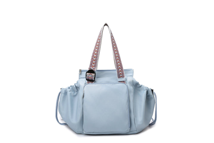 Stylish Multi-Pocket Diaper Tote Bowlift