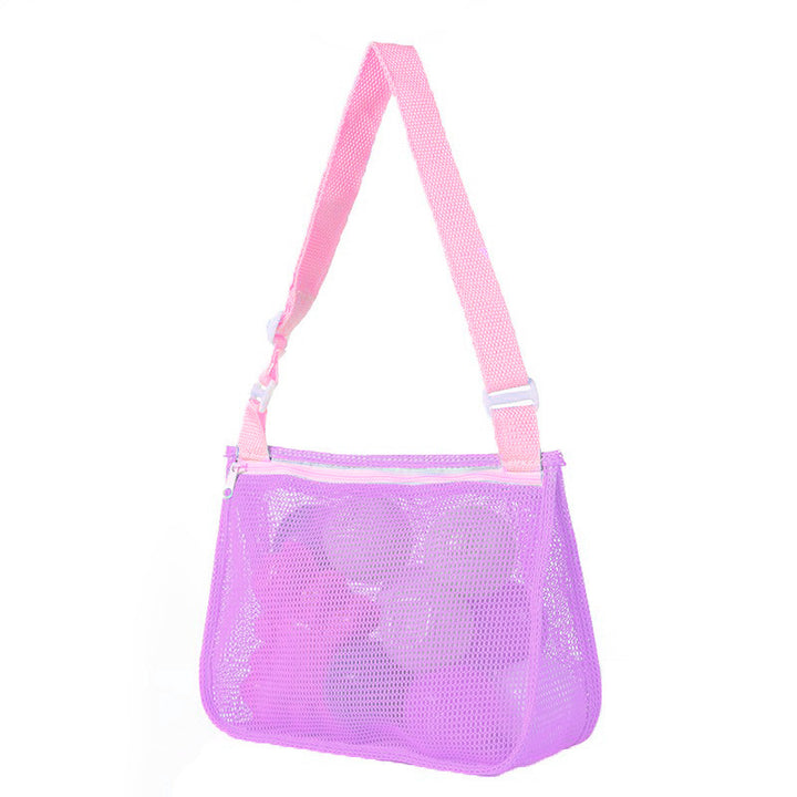 Sporty Shoulder Bag Made of Breathable Mesh Material Bowlift