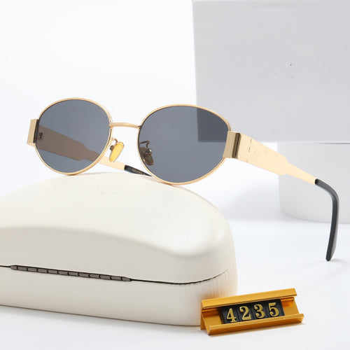 Ladies Elegant Designer Sunglasses with Filigree Frame and UV Protection Bowlift