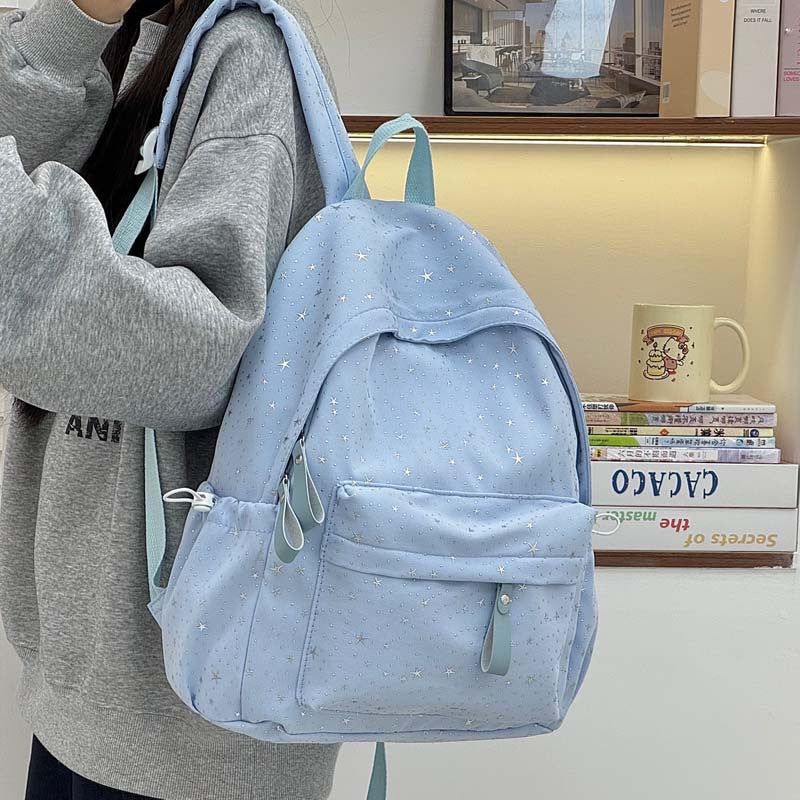 Star-Embellished Backpack Bowlift