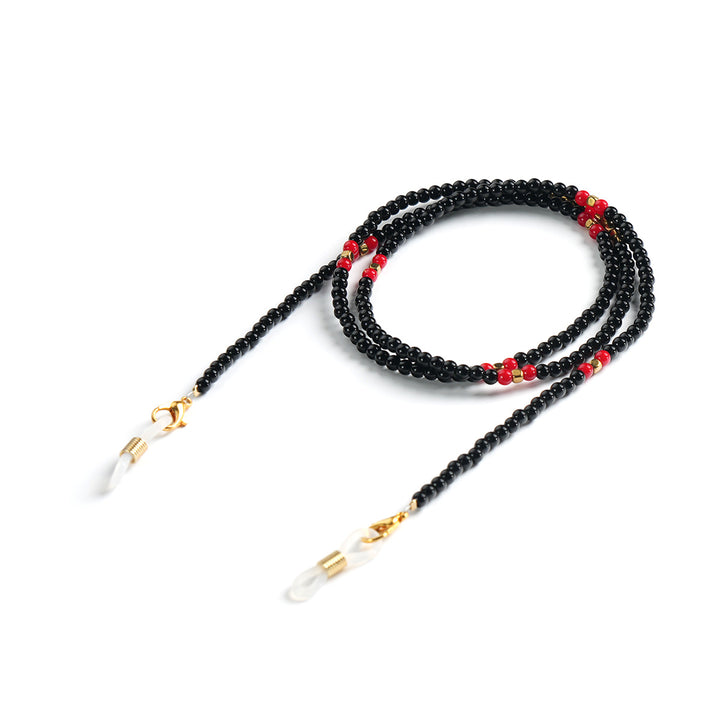 Handcrafted Beaded Eyewear Chain Bowlift