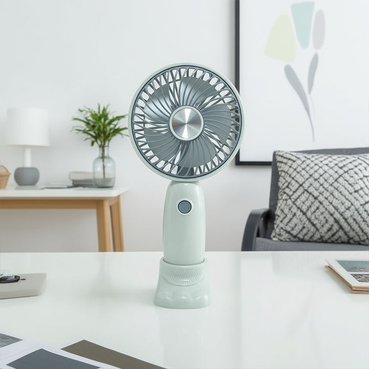 Ladies Portable Mini Fan with Cute Animal Design Bowlift