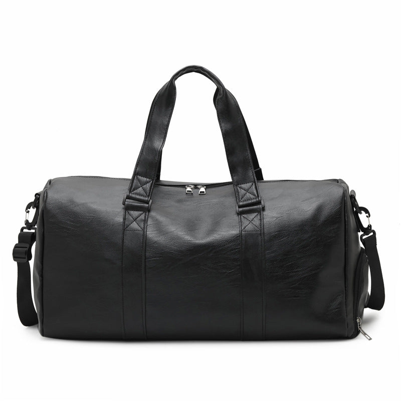 Premium Leather Gym Duffle Bag Bowlift