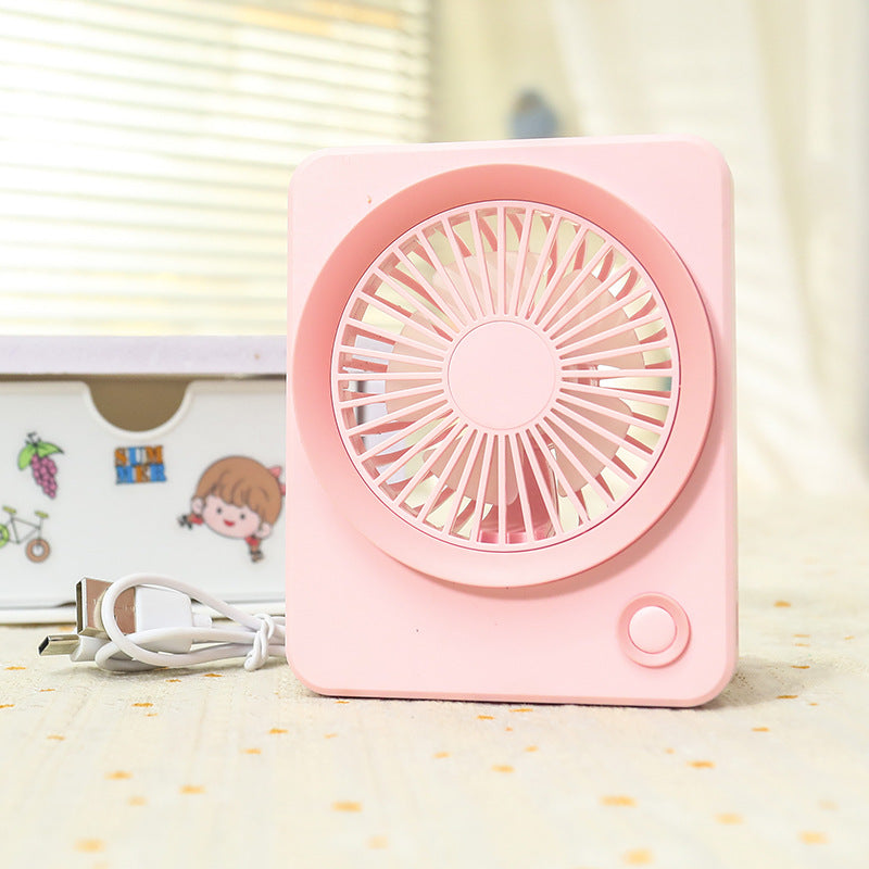 Ladies Compact Table Fan with USB Connection and Quiet Operating Mode Bowlift