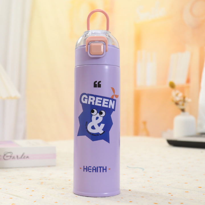Women's insulated drinking bottle with practical flip lid Bowlift