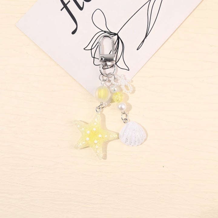 Keychain with Maritime Design and Sparkling Accents Bowlift