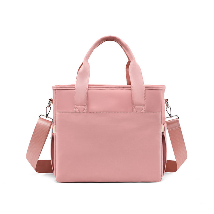 Quilted Multi-Compartment Tote Bag Bowlift